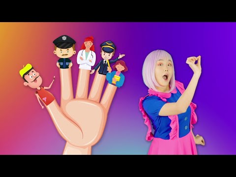 Jobs Family Finger | Pikojam Kids Song