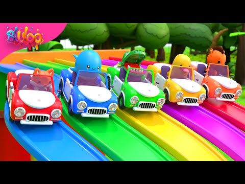 Old MacDonald Had A Farm | Colorful Animals | BluLoo Nursery Rhymes & Kids Songs