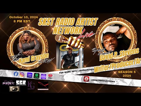 SKST Radio Network- Artist Network-The Kami Grayson with Recording Artist David P Stevens