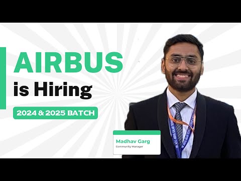 Air Bus Is Hiring for 2024 & 2025 Batch | Associate Engineer - Intern