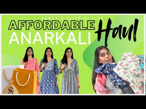 Affordable Anarkali Kurthi |best picks for upcoming festivals |amazon haul