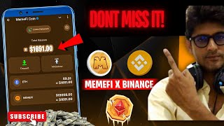 MemeFi Binance listing | Memefi Listing Date | Memefi Airdrop Update