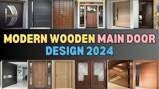 Modern Wooden Main Door Design 2024 | Wooden Doors Catalogue | AHR Home Decor