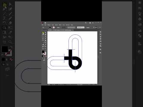 t+b Letter Logo Design || Adobe Illustrator Tutorial