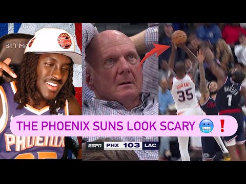 KD Aka SLIM REAPER!! Suns At Clippers Highlights Reaction