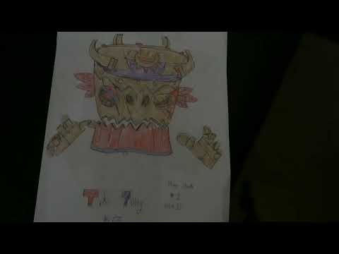 DK Country Returns all tiki bosses drawings P2 (custom bosses included)