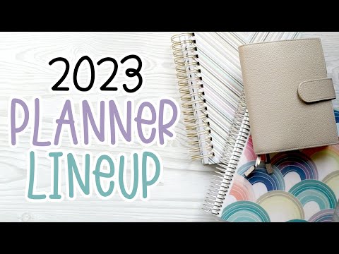 2023 PLANNER LINEUP | MakseLife | Erin Condren | Wonderland 222 | HanCanPlan