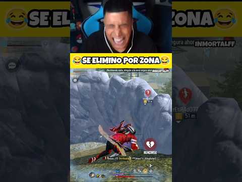 Se Eliminó Por Zona 😂🔥 #ff #hacker #hack #jajaja #mrstiventc #viralvideo #viralshorts #freefire