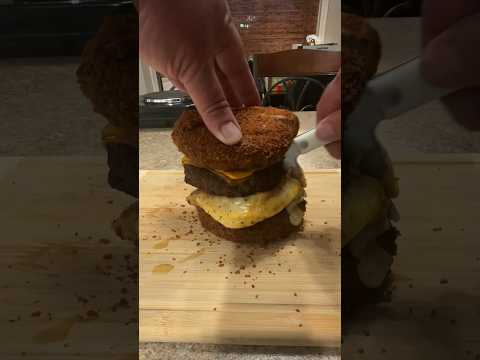 OBT Burger. #cooking #texas #burger #recipe #fyp