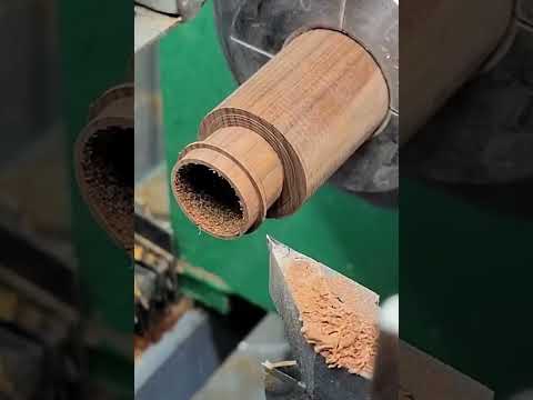 Acrylic automatic tapping woodworking lathe #woodworking #wood