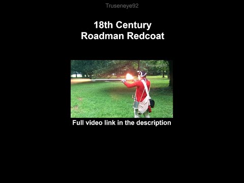 18th Century Roadman Redcoat #Shorts