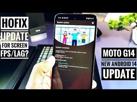 Moto g14 android 14 new update motorola myux 14