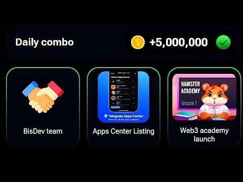 How To Claim 5,000,000 Hamster Daily Combo Card for Today May 31st 2024