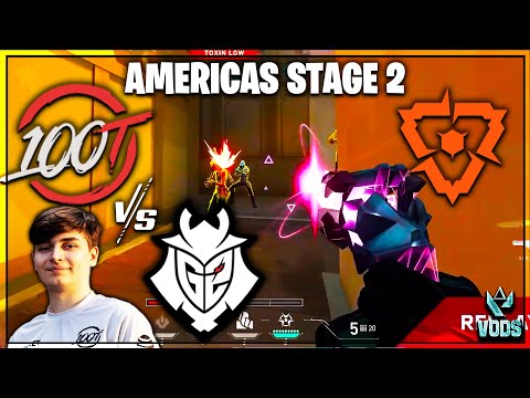 100T vs G2  | Americas Stage 2 Valorant Champions Tour 2024