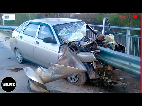 90 Tragic Moments Of Idiots In Cars Got Instant Karma | USA & Canada Only!