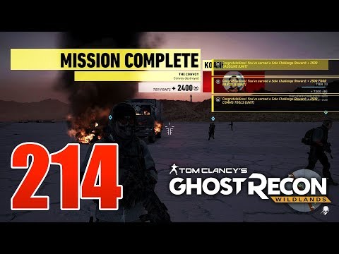 Ghost Recon Wildlands Ep 214 - S03W04 Solo Challenge 2 - "The Convoy" EXTREME