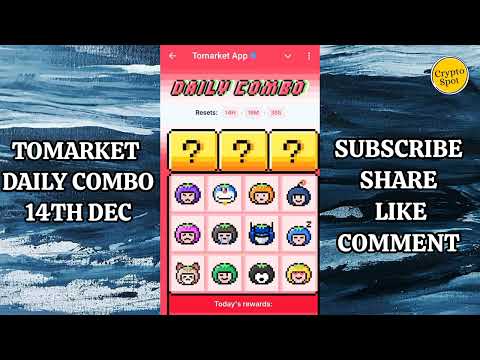 Tomato Daily Combo 15 December | Tomato Daily Combo | Tomarket Airdrop