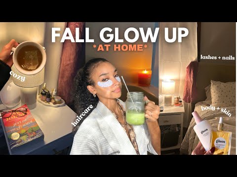 the ULTIMATE fall glow up 🍵🍂 - fighting the winter uglies *hair, brows, skin, lashes etc*