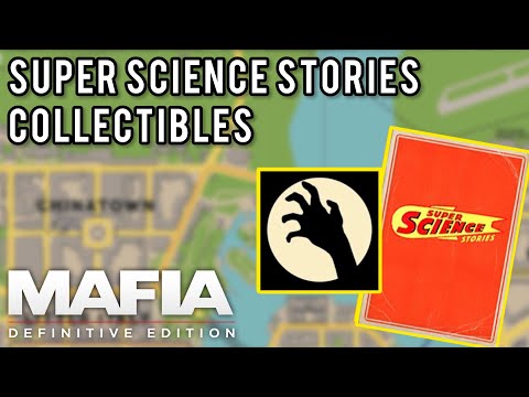 Super Science Stories Pulp Magazine Locations (Lending Library) - Mafia: Definitive Edition (4K HDR)