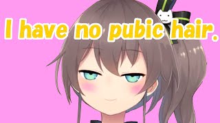 [Hololive] Natsuiro Matsuri telling dirty jokes. [Eng sub]