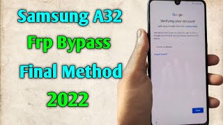 New Solution Samsung A32 Frp Bypass/Google Account Unlock Android 12/11 | Samsung A32 Frp Lock