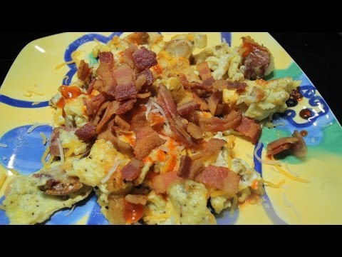 Texas Style Breakfast Scramble Easy .. !