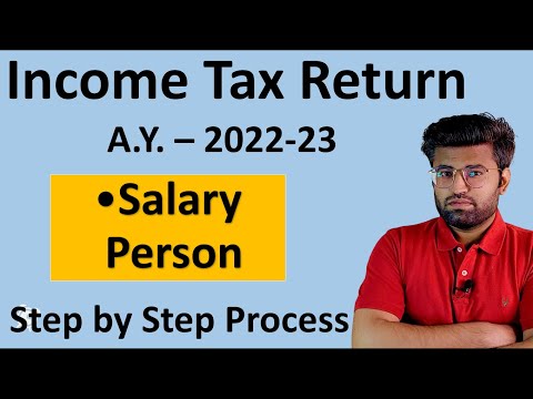 ITR 1 Filing Online 2022-23 | How To File ITR 1 For AY 2022-23 | Income Tax Return Filing 2021-22