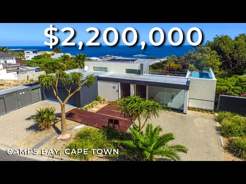 Touring a Luxurious 3-Level Villa in Camps Bay: A Vertical Masterpiece with Panoramic Ocean Views!