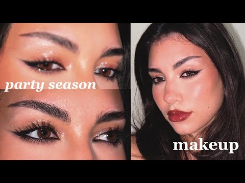 easy but high impact holiday glam for christmas