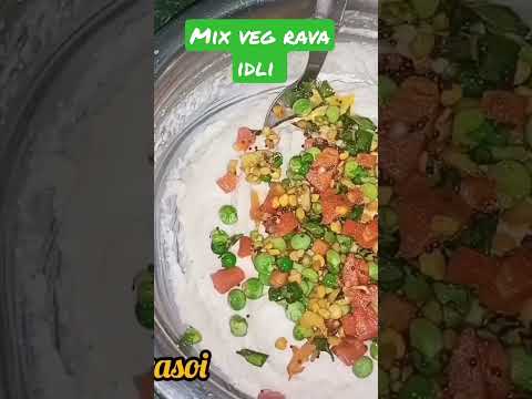 #shorts //yummy mix veg rava idli #newyoutubeshort #viralshorts