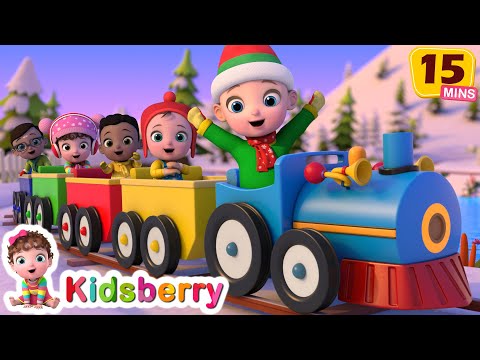 Wheels on the Train | Kidsberry Nursery Rhymes & Baby Songs