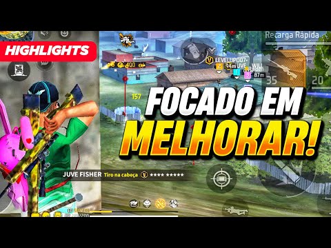 ME TORNANDO MELHOR A CADA DIA🥹HIGHLIGHTS EM CAMPEONATOS IPhone XR Free Fire