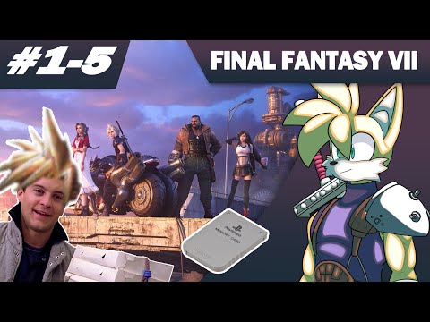 Final Fantasy VII (PS1)- Part 1.5 - Pizza Time! Playing Catchup