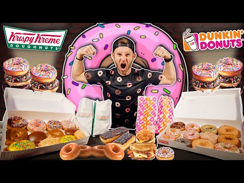 The Clash Of The Calories! (Krispy Kreme Vs. Dunkin Donuts)