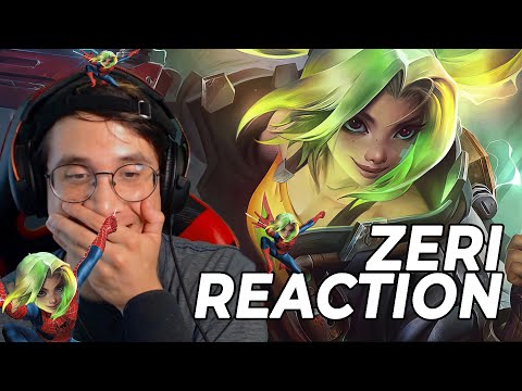 Arcane fan reacts to ZERI (Voicelines, Skins, & Story) | League of Legends