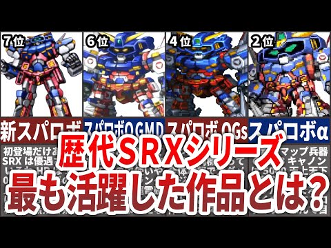 【歴代スパロボ】最もSRXシリーズが活躍した作品ランキングTOP８