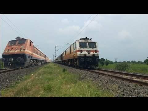 ICF Vs LHB Tapti Ganga Express Train #lhb