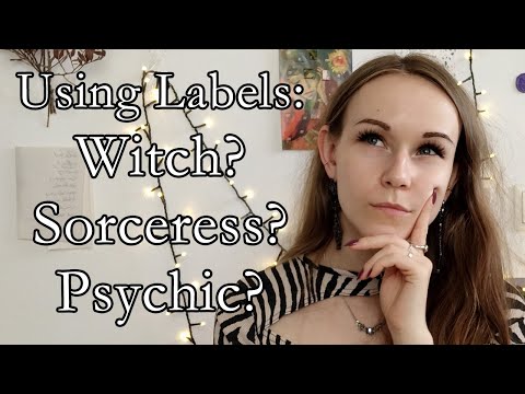 Witchy Labels ✨ Sorceress, Psychic, Priestess, Prophetess?