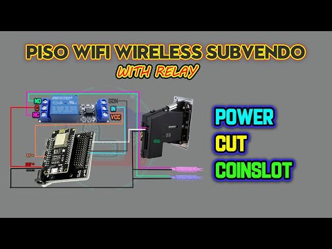 Paano Gumawa ng Piso WiFi Wireless Sub Vendo with Relay for Power Cut Coinslot Tutorial #pisowifi