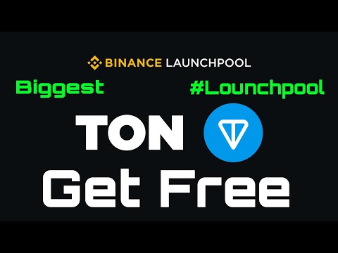 GET free #TON on #BinanceLOUNCHPOOL  one of the Biggest LOUNCHPOOL in #Binance History