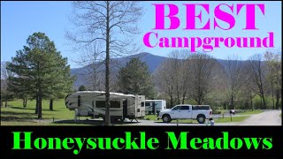 Best Campground in Pigeon Forge / Honeysuckle Meadows RV Park #pigeonforge #gatlinburg