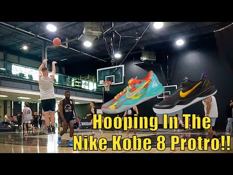 Hooping In The Nike Kobe 8 Protro - SnkrTechTalk HOOPS!