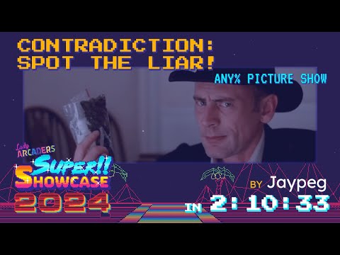 #LASS2024 - Contradiction: Spot the Liar! (Any% Picture Show) in 2:10:33 [w/ Jaypeg]