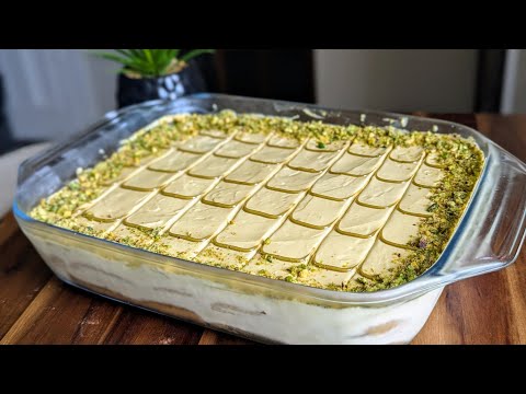 Pistachio Tiramisu