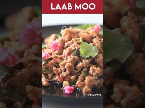 It's very Easy to cook this Larb Moo/Laab Moo