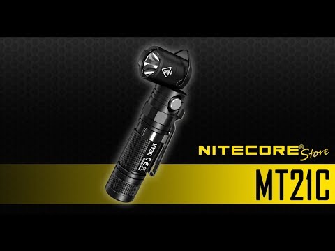 NITECORE MT21C 1000 Lumen Adjustable Head Angle Multitask Flashlight with Magnetic Tail Cap