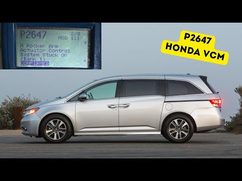 P2647 in Honda Odyssey: Reasons and ways to fix the code