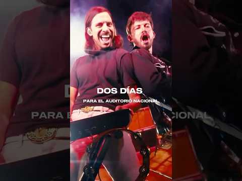 Es cosa de dos días para el Auditorio Nacional 🔥Nos vemos?