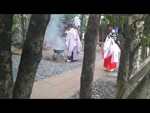 湯立祭の一幕♪(７月15日)