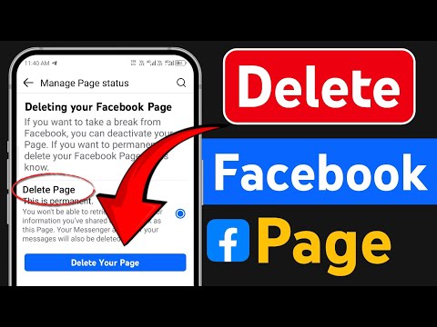 How to Delete Facebook Page Permanently | Facebook page delete kaise kare